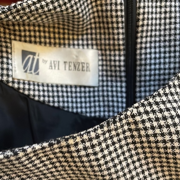 Gingham fall dress - 90s classic - Picture 3 of 3